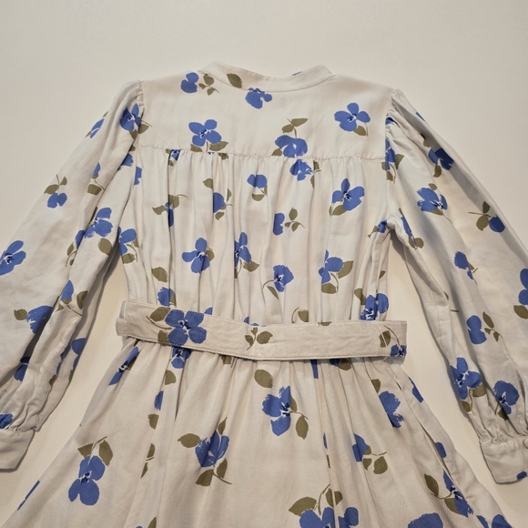 Kate Spade New York Painterly Bouquet Shirt Dress - Picture 10 of 13